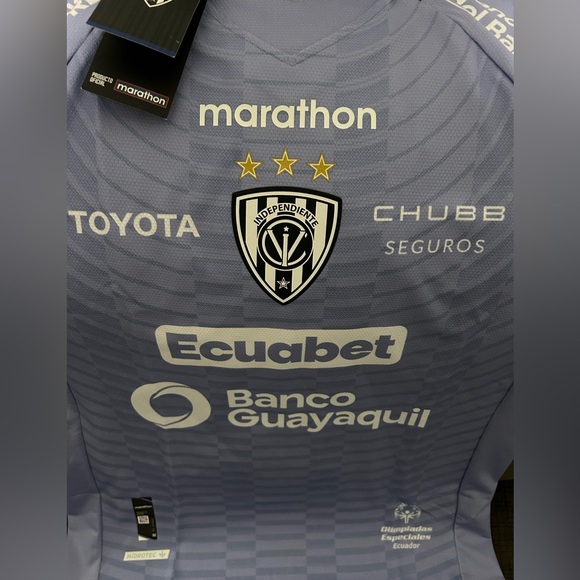 Marathon Authentic Purple Independiente del Valle Kendry Paez Jersey Men’s Sz: S - Picture 4 of 7